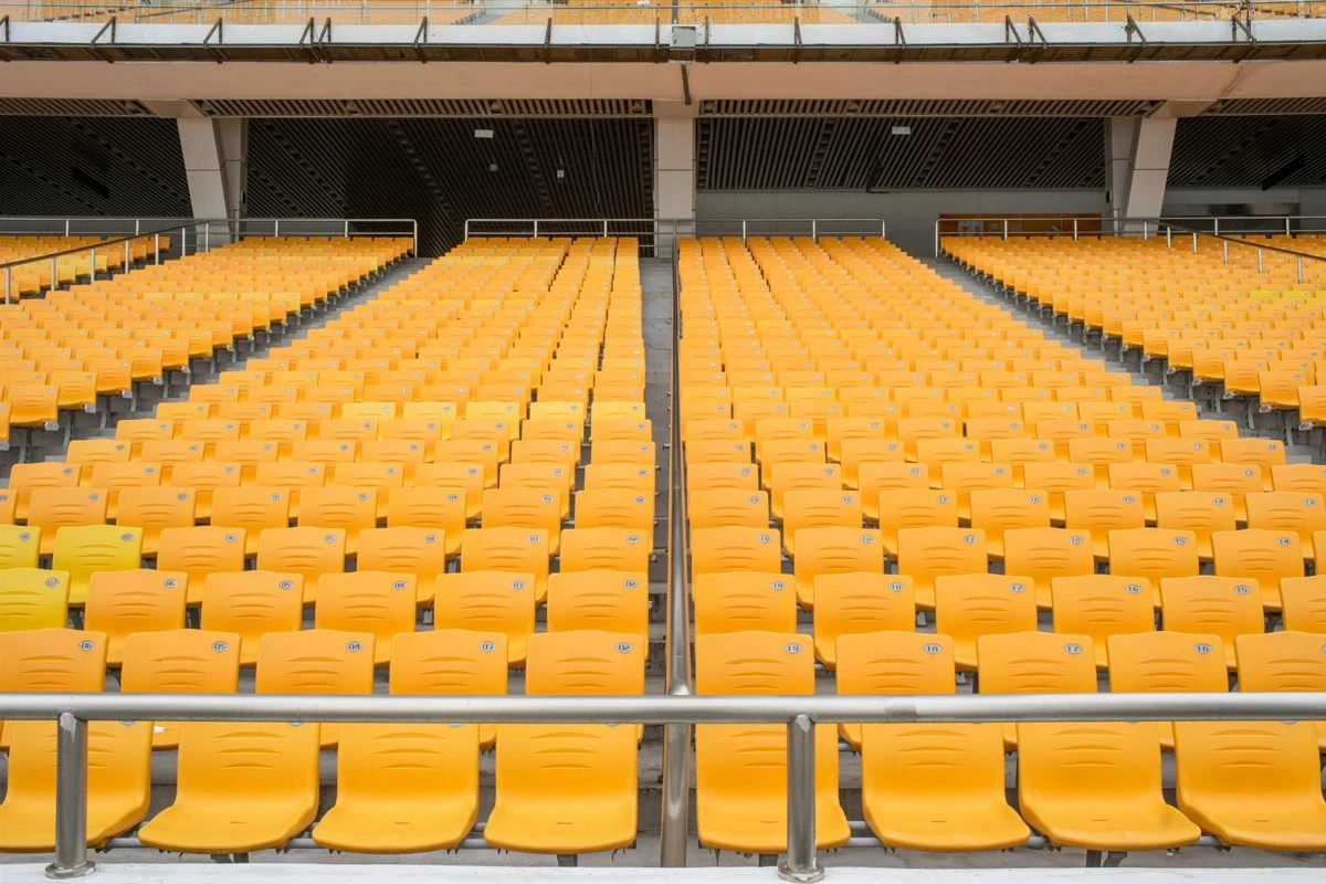 A durable stadium seat molded from impact-resistant LFT-G PP GF30. A durable stadium seat molded from impact-resistant LFT-G PP GF30.